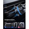Lamicall for MagSafe Car Mount – [20 Super Magnets] Magnetic Car Phone Mount, Air Vent Phone Holder Car, Hands Free Cell Phone Holder Clip Car fit iPhone 17 16 15 14 13 Pro Plus Max Cradles(Black)