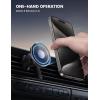 Lamicall for MagSafe Car Mount – [20X Strong Magnets] [Metal Hook] Magnetic Phone Holders for Your Car – 360° Rotation Car Phone Holder for iPhone 16 15 14 13 Pro Plus Max Case & All Phones
