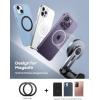Lamicall for MagSafe Car Mount – Upgraded-2nd Generation [20 Strong Magnets] Magnetic Phone Holder Car – Air Vent Car Phone Holder Mount for iPhone 16 15 14 13 12 Pro Plus Max Mini Mag Safe Case(1-Black)