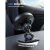Lamicall for MagSafe Car Mount Charger – 15W Magnetic Wireless Car Charger Vent Dashboard, 360° Rotation Magnetic Phone Holder for Car Charging HandsFree for iPhone 17 16 15 Pro Max Air Plus(Standard – MagSafe)