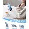 Lamicall for MagSafe Magnetic Phone Ring Grip – 360° Rotation Finger Grip Holder Stand, Super Magnet Cell Phone Kickstand Ring, Mag Safe Accessories for iPhone 17 16 15 14 13 12 Pro Max Air, Androids(Snow White)