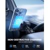 Lamicall for Magnetic Car Mount Charger – [2024 Cooling Fast Charging] 15W Wireless Car Charger – Hands Free Magnetic Car Phone Holder Charger Vent for iPhone 16 15 14 13 12 Pro Max Case