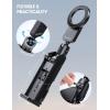 Lamicall for Magsafe Airplane Phone Holder, Airplane Travel Essentials for Flying Plane, Handsfree Airport Phone Mount Long Flight Must Haves for Woman Man Fits iPhone 17 16 15 14 Pro Max Series(Black)