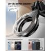 Lamicall for Magsafe Airplane Phone Holder, Airplane Travel Essentials for Flying Plane, Handsfree Airport Phone Mount Long Flight Must Haves for Woman Man Fits iPhone 17 16 15 14 Pro Max Series(Black)