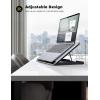 Laptop Cooler, Lamicall Laptop Cooling Pad : Portable Height Adjustable Laptop Cooling Fan Stand Holder Riser