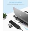 Laptop Cooling Pad, Lamicall Laptop Cooler : Portable Slim Laptop Cooling Stand Holder Riser with 5 Fans Compatible with MacBook Air Pro Dell XPS HP Alienware Laptop Notebooks Up to 15.6 Inch