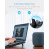 Laptop Cooling Pad, Lamicall Laptop Cooler : Portable Slim Laptop Cooling Stand Holder Riser with 5 Fans Compatible with MacBook Air Pro Dell XPS HP Alienware Laptop Notebooks Up to 15.6 Inch