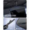 Tesla Model 3/Y Windshield Sunshade – 2025 Upgrade Foldable Sunshade Umbrella, 5-Layer UV Block, 10-Rib Frame, Fits Tesla Model 3/Y (2017-2025) Interior Sun Protection, Tesla Accessories