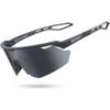 Lamicall 24g Polarized Sports Sunglasses for Men Women – UV400 Protection Sun Glasses for Running Cycling Baseball Fishing(Gray Frame – Gray Lens)