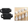 Lamicall 8Pack Cord Organizer Spring Clips + Waterproof Fanny Packs