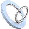 Lamicall Magnetic Phone Ring Grip Holder Compatible for Magsafe, [Upgraded Strong Magnet] Finger Ring Holder, Pop Grip Socket Stand, Mag Safe Kickstand Accessories for iPhone 17 Pro Max, Dark Green(sky blue)