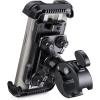 Lamicall Motorcycle Phone Mount Holder – [Dual Vibration Dampener] [Upgrade Handlebar Clip] Motorcycle Cell Phone Holder, Bike Phone Mount, Fit iPhone 16/15/14/13 Pro Max, 4.7-6.7″ Phones, Black(Black)