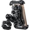 Lamicall Motorcycle Phone Mount Holder – [Metal Extension Arm] [Dual Vibration Dampener] Motorcycle Cell Phone Mount, Bike Bicycle Handlebar Phone Clamp, for iPhone 16/15/ 14 Pro Max, 4.7-6.7″ Phones