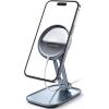Lamicall Phone Stand for Apple 15W MagSafe Charger – Collasple Adjustable Charging Holder Dock Cradle for Desk, Compatible with Airpods, iPhone 16 15 14 13 12 Plus, Pro, Pro Max, Grey [Stand Only](For 15W Charger [Old Version] – Grey)