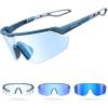 Lamicall Photochromic Sports Sunglasses for Men Women