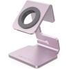 Lamicall Watch Stand for Apple Watch Magnetic Fast Charger – Desk Charging Stand Holder Dock for Apple iWatch Series SE3 SE2 Ultra 3, Series 11 10 9 8 7 6 5(49mm 46mm 45mm 44mm 42mm 41mm 40mm 38mm)(Rose Gold)