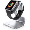 Lamicall Watch Stand for Apple Watch Magnetic Fast Charger – Desk Charging Stand Holder Dock for Apple iWatch Series SE3 SE2 Ultra 3, Series 11 10 9 8 7 6 5(49mm 46mm 45mm 44mm 42mm 41mm 40mm 38mm)(Sliver)