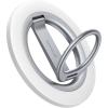 Lamicall for MagSafe Magnetic Phone Ring Grip – 360° Rotation Finger Grip Holder Stand, Super Magnet Cell Phone Kickstand Ring, Mag Safe Accessories for iPhone 17 16 15 14 13 12 Pro Max Air, Androids(Snow White)