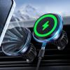 Lamicall for Magnetic Car Mount Charger – [2024 Cooling Fast Charging] 15W Wireless Car Charger – Hands Free Magnetic Car Phone Holder Charger Vent for iPhone 16 15 14 13 12 Pro Max Case