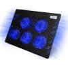Laptop Cooling Pad, Lamicall Laptop Cooler : Portable Slim Laptop Cooling Stand Holder Riser with 5 Fans Compatible with MacBook Air Pro Dell XPS HP Alienware Laptop Notebooks Up to 15.6 Inch