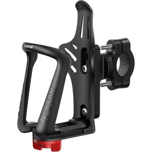 Lamicall Bike Water Bottle Holder – [for 2-2.75″ Diameter Bottles] [for Handlebar & Frame] Motorcycle Cup Holder, Bicycle Drink Cage with Screw Tool, Fit Standard and Smaller Size Bottles