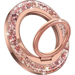 Lamicall Magnetic Phone Ring Grip for MagSafe – [4.4lbs Ultra Magnet] Finger Holder, Father’s Day for Father, 360° Metal Gear Hinge Ring Stand for iPhone 16 15 14 Pro Max, Cases, Mag Safe Accessories(Rose Gold)