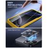 Lamicall 2+2 for iPhone 16 Screen Protector (6.1″) with Camera Lens Protector, [Top 9H Tempered Glass Film], Easy Alignment Tool, Anti-Scratch, 0 Bubbles, HD Clear for iPhone 16 – [2-Pack Each](16 Pro Max(6.9″))