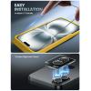 Lamicall 2+2 for iPhone 16 Screen Protector (6.1″) with Camera Lens Protector, [Top 9H Tempered Glass Film], Easy Alignment Tool, Anti-Scratch, 0 Bubbles, HD Clear for iPhone 16 – [2-Pack Each](16 (6.1″))