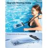 Lamicall 2PCS Waterproof Phone Pouch Floating – [8.8″ Soft 3D Seamless Design] IPX8 Water Proof Cell Phone for Beach, Dry Bag Beach Essentials for Cruise Travel, Protector for 4-7 inches Phone