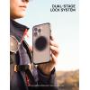 Lamicall All Lock Backpack Strap Mount for Hiking, Camping, Work with Airbag Case (Not Included) for iPhone or Universal Phone Snap Adaptor (Not Included)