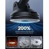 Lamicall Car Phone Mount – [Strongest Military-Grade Suction Cup] 360° Rotation Phone Holders for Your Car Quick Release Adjustable Phone Mount for Car Dashboard for iPhone 17 16 Pro Max Galaxy Truck(Black)