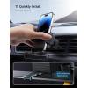 Lamicall Car Vent Phone Mount Phone Holder for Car Air Vent Clip in Vehicle [Big Phone & Thick Cases Friendly] Hands Free Cell Phone Automobile Clamp Cradles, Fit for All iPhone Samsung Phones