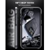 Lamicall Magnetic Phone Case for iPhone 15 for MagSafe – [18 FT Mil-Grade Drop Protection] Phone Case with Air Bumpers and Raised Edges, Shockproof Case for iPhone 15 Phone Case, Black(15 Pro (6.1″))