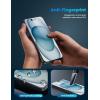 Lamicall Screen Protector for iPhone 16 Pro Max (6.9″), [Top 9H Tempered Glass Film], Easy Alignment Frame, Fingerprint Resistant, 0 Bubbles, HD Clear for iPhone 16 Pro Max Tempered Glass – [2 Pack](15 (6.1″))
