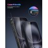 Lamicall Screen Protector for iPhone 16 Pro Max (6.9″), [Top 9H Tempered Glass Film], Easy Alignment Frame, Fingerprint Resistant, 0 Bubbles, HD Clear for iPhone 16 Pro Max Tempered Glass – [2 Pack](16 Plus(6.7″))
