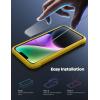 Lamicall Screen Protector for iPhone 16 Pro Max (6.9″), [Top 9H Tempered Glass Film], Easy Alignment Frame, Fingerprint Resistant, 0 Bubbles, HD Clear for iPhone 16 Pro Max Tempered Glass – [2 Pack](14 (6.1″))
