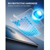 Lamicall Tesla Model Y & Model 3 Screen Protector – [Anti Scratch & Fingerprint] [9H Hardness] Tempered Glass Screen Protector for Tesla Model Y (2020-2024) / Model 3 (2017-2023), Tesla Assesories(Tesla Model Y Juniper (2025-26)  3 (2024-26))