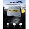 Lamicall Tesla Model Y & Model 3 Screen Protector – [Anti Scratch & Fingerprint] [9H Hardness] Tempered Glass Screen Protector for Tesla Model Y (2020-2024) / Model 3 (2017-2023), Tesla Assesories(Tesla Model Y Juniper (2025-26)  3 (2024-26))