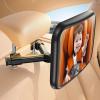 Lamicall Baby Car Mirror for Backseat – [2025 Safest Triangle Hook Clip] Acrylic Car Seat Mirror for Rear Facing, 360° Rotation & Wide Clear View, 3S Quick Install, Newborn Baby Essentials Accessories(12.8″)
