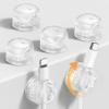 Lamicall 6Pack Clear Rotatable Cord Organizer – [1s Lock] Cable Clips Phone Charger Cord Holder, Desk Cable Management, Adhesive Wire Organizer for Nightstand, Office Accessories, Room Christmas Decor(Transparent Clear)