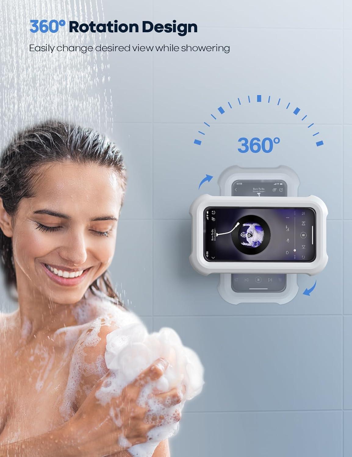 imageLamicall Dry Bag Waterproof Backpack amp Shower Phone Holder Waterproof