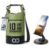 Lamicall Dry Bag Waterproof Backpack & Adjustable Phone Stand for Desk