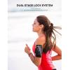 Lamicall All Lock Sports Armband Mount for Running, Walking, Gym Session, Need Work with All Lock Airbag Case (Not Included) for iPhone or All Lock Universal Phone Snap Adaptor (Not Included)