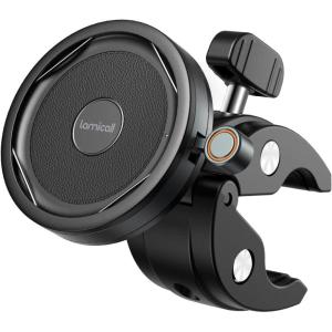 Lamicall All Lock Scooter, Motorcycle, Bike, Ebike Phone Mount, Need Work with All Lock Airbag Case (Not Included) for iPhone or All Lock Universal Phone Snap Adaptor (Not Included)
