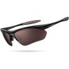 Lamicall 22g Polarized Sports Sunglasses for Men Women – UV400 Protection Sun Glasses for Driving Running Cycling Fishing(Black Frame-brown Lens)