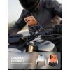 Lamicall Motorcycle Bike Phone Mount – [Dual Vibration Dampener] [Camera Friendly] Bike Phone Holder Handlebar Clamp, Bicycle Cell Phone Mount, iPhone 17 16 Pro Max, Galaxy S25 Ultra, 6-7.2″ Phones