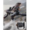 Lamicall Motorcycle Bike Phone Mount – [Dual Vibration Dampener] [Camera Friendly] Bike Phone Holder Handlebar Clamp, Bicycle Cell Phone Mount, iPhone 17 16 Pro Max, Galaxy S25 Ultra, 6-7.2″ Phones