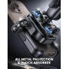 Lamicall Motorcycle Phone Mount Holder – [All Metal] [Anti Shake] [Extendable Arm] Bike Phone Holder Handlebar Clamp, Bicycle Cell Phone Mount, Gifts for iPhone 17 16 Pro Max, Galaxy, 4.7-7.2″ Phones(Black)