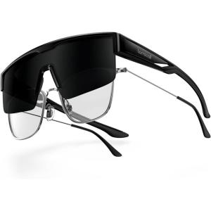 Lamicall Polarized Fit Over Glasses Sunglasses – UV400 Protection for Men Women, Oversized Sun Glasses for Driving Cycling
