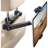 Lamicall Car Headrest Tablet Holder – [Foldable Clip] [Lockable] Tablet Mount for Car Backseat, Car Accessories for Kids, for iPad Pro, Air, Mini, Galaxy Tab, Fire HD, 5.4-13″ Tablets and Phones